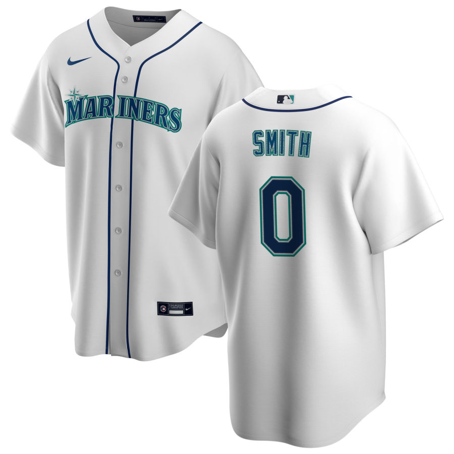 Nike Men #0 Mallex Smith Seattle Mariners Baseball Jerseys Sale-White